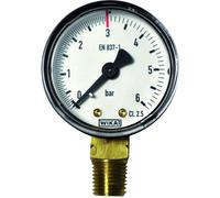 Manomètre de pression de travail, 0-6/3 bar