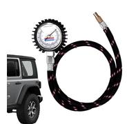 Manomètre de pression des pneus - Portable et robuste - Facile à lire - Affichage de la pression des pneus pour voiture, moto, voiture, camion, vélo et autres