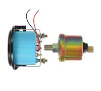 Manomètre de Pression D'huile 12v pour Voiture, Jauge Automobile | Lecture Précise, Installation Facile, Compatible Capteur D'huile, pour Entretien Véhicule et Projet de Modification