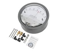 Manomètre de pression différentielle intelligent, instrument de mesure de pression à affichage numérique avec aiguille et échelle, kit d’essai de pression différentielle rond pour