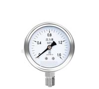 Manomètre de pression en acier inoxydable Y-100BF 0,1-60 MPa, cadran radial, analogique, vibration, vide, vapeur, usage industriel(G1-4,0-1MPA)