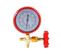 Manomètre de pression for climatiseur, haute et basse pression, for réfrigérateur, professionnel, for recharge de climatisation(rouge)