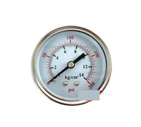 Manomètre de pression for siège arrière central, 5 pièces, 1/4 po NPT, cadran 2-1/2 po, 0-200 PSI