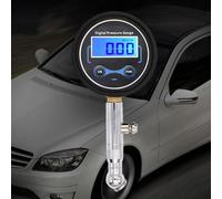 Manomètre De Pression Numérique Lcd 0-200psi,Pour Pneu De Voiture,Moto,Camion,Vélo,Testeur De Véhicule