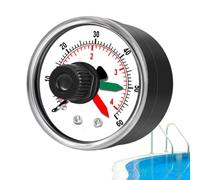 Manomètre De Pression Pour Pompe De Piscine | Indicateur Filtre Pompe 0-4 Bar - Manomètre pression filtre à sable piscine,pour bassin de jardin spa bain à remous extérieur patio fontaine arrière-cour