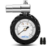 Manomètre de pression pour vélo pneu 100 psi/7 bar valve Presta, accessoires, convient route, jauge mécanique, sans piles