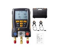 Manomètre de pression Testo 550 pour refroidissement - Ensemble de manomètres avec sonde de puissance et 2 sondes de serrage