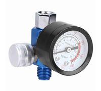 Manomètre de régulateur de pression pneumatique |0-11 BAR réglable pour outils d'application/outils pneumatiques |Soupape de régulation de pression en alliage d'aluminium à