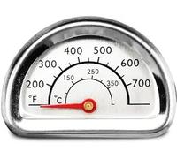 Manomètre de température, thermomètre, indicateur de chaleur de rechange pour les modèles de barbecue à gaz Charbroil et Kenmore. Manomètre de température en acier inoxydable T00473 (pièce de rechange