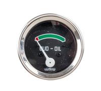 Manomètre d'huile moteur Ama Mechanical : Pression d'huile pour machines agricoles de 0 à 8 bar, gabarit 52 mm