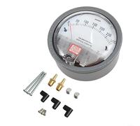 Manomètre différentiel analogique avec pointeur stable et options de montage flexibles pour une mesure précise dans différents champs (0-300 pa)