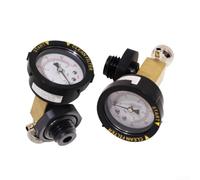 Manomètre Eau 0-60 PSI Montage Arrière pour Manomètre Eau 0-60(2pcs) | Échelle double bar et PSI, lecture précise, pour idéal surveillance réseaux eau, détection fuites instantanée