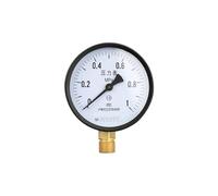 Manomètre eau/air/vide avec cadran de 100 mm Manomètre universel gaz eau avec filetage métrique M20*1,5 Unité Mpa Jauge(Only Gauge,0-10Mpa)