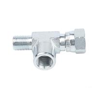 Manomètre fiable pour pulvérisateurs de peinture sans air compatible avec les modèles 440 540 640 640, en acier inoxydable (adaptateur en Te)