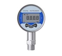 Manomètre haute pression 400bar 600bar M20 * 1.5 affichage LCD manomètre à barre numérique 300bar 4bar hydraulique(Npt1-2 Radial,0-100KPa)