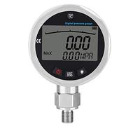Manomètre hydraulique numérique 400 BAR 0-40 MPa 5800 PSI avec connecteur - Jauge de pression précise pour système hydraulique industriel
