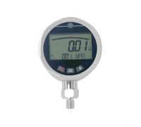 Manomètre hydraulique numérique en acier inoxydable avec écran LCD rétroéclairé et commutation de valeur de crête pour les applications industrielles eau, gaz, huile (0-40 MPa)
