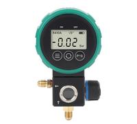 Manomètre numérique CVC avec arrêt automatique, conception de robinet à tournant sphérique, manomètre basse pression de climatisation de haute précision pour les professionnels de
