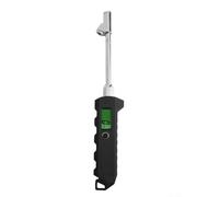 Manomètre numérique de pression des pneus avec écran LCD rétroéclairé et lampe de poche, 0-200 PSI double tête testeur d'air pour voiture, camion, vélo, camping-car, ABS et construction en métal