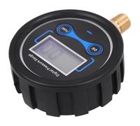 Manomètre Numérique de Pression des Pneus Voiture 1/8 Npt Noir | Lecture Claire Bar Mpa Kg/cm² Psi, Plastique, pour Garage et Gonflage Pneus Voiture
