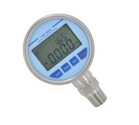 Manomètre numérique de pression d'huile et d'air, diaphragme en acier inoxydable rétro-éclairé, précision du compteur de pression d'eau et de carburant 0,1%(0-2.5Mpa)