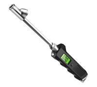 Manomètre Numérique For Pneus, 230 PSI, Double Tête En Acier Inoxydable, For Camion Et Voiture, Lampe De Poche LCD