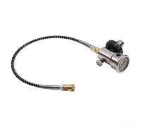 Manomètre Plongée 6000 PSI Acier Inoxydable et pour cuivre Manomètre | Double jauge lumineuse, lecture claire nuit, conversion G5/8 pour vers 7/8, idéal remplissage bord(SFC040)
