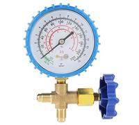 Manomètre pour Compresseur de Réfrigérant de Climatisation de 220 psi Ajustable pour R410A R22 R134A R404A Manomètre Numérique de Climatisation multimètre