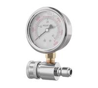 Manomètre pour nettoyeur haute pression 6000 psi haute pression 3/8" pièces à connexion rapide