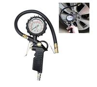 Manomètre pour pneus， Manomètre de pression des pneus voiture, outil gonflage, manomètre, 220PSl, poignée déclenchement autobloquante(B)