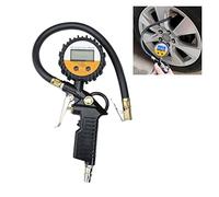 Manomètre pour pneus， Manomètre de pression des pneus voiture, outil gonflage, manomètre, 220PSl, poignée déclenchement autobloquante(C)