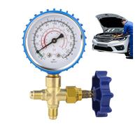 Manomètre Pression Climatisation | Précision Anti-Fuite,Manomètre De Climatisation,Pour Un Usage Domestique Voiture Bureau Chambre D'Hôtel Maintenance Auto Et Techniciens