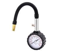 Manometre Pression pneu，Gonfleur Pneu，Manomètre de Pression des Pneus Précis avec Tuyau Flexible Cadran lumineux Manomètre Mécanique Pour Valve Schrader de Vélo, Moto, Voiture, SUV