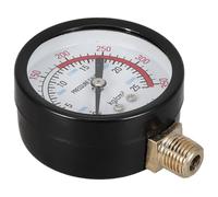 Manomètre Standard 3 Pouces 0-350 Psi, Montage Arrière Vertical | Laiton et Boîtier Plastique Abs, Raccord Npt 1/4, Lecture Instantanée pour Pompes et Essais