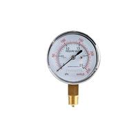 Manomètre YE-60 Manomètre basse pression Manomètre à air analogique Manomètre à gaz mécanique à membrane industrielle(G1-4,-25-0kpa)