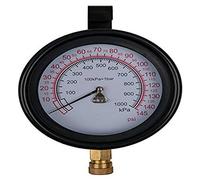Manómetro Ø 100,0 mm, 0-10 bar con acople rápido de 1/4"