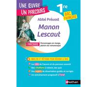 Manon Lescaut - 130 - Abbé Prévost - Nathan - broché - Scolaire / Universitaire