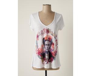 manon martin tee-shirts et débardeurs femme de couleur blanc
