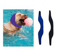 Manon Rosa Lot de 2 Bonnets de Bain imperméables Toutes Saisons pour Le Bain Les Jours de Pluie et la Natation - Protège-Oreilles et Fourniture de Voyage pour Chiens de Petite, Moyenne et Grande
