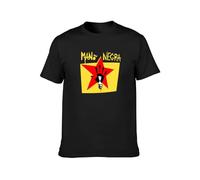 Manonegra Mano Negra Manu Chao Rock T Shirt Men Tops Tee Black M