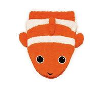 Manopla de algodón orgánico pez payaso grande