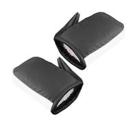 Manoplas Paras Manillar Des Motonieve - Calentadores Mano PU A Prueba Viento | Guantes Invierno Para Motocicleta | Accesorios De Conducción ParAa Hombres Mujeres | Ciclismo, Viajes Diarios, Inv