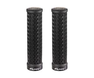 Manopole Holeshot 31Mm Avec Collier En Aluminium Noir 305403400 Funn Vélo Mtb