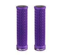 Manopole Holeshot 31Mm Avec Collier En Aluminium Violet 305403440 Funn Vélo Mtb