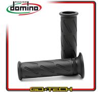 Manopoles Domino Suzuki Style Ouvertes Noir On Road Universelles 2 Pièces