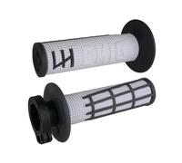 Manopoles ODI GRIPS EMIG 2.0 V2, Fixation Rapide, Noir/Blanc