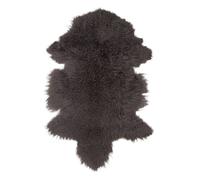 Manor Peau de mouton origine Mongolie, 90 x 50 cm, en teinte champignon.