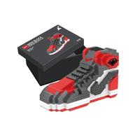 Manori Market Air Super Sneakers 3D Puzzle - 504 pièces | Mini Basket à Construire | Jeu éducatif & décoratif pour Enfants 10 Ans+ et Adultes collectionneurs | Cadeau créatif Original (J1-5)