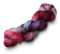Manos Del Uruguay Silk Blend Fino 9237 Brassière en laine mérinos teint à la main 100 g
