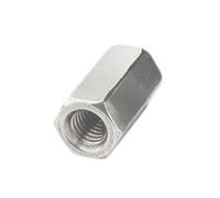 Manoud 1-3 Pièces 304 Acier Inoxydable M8 M10 M12 M14 M16 M18 M20 M22 Hexagone Longue Tige Étendue Écrou De Couplage Connecteur Joint Tubulaire
